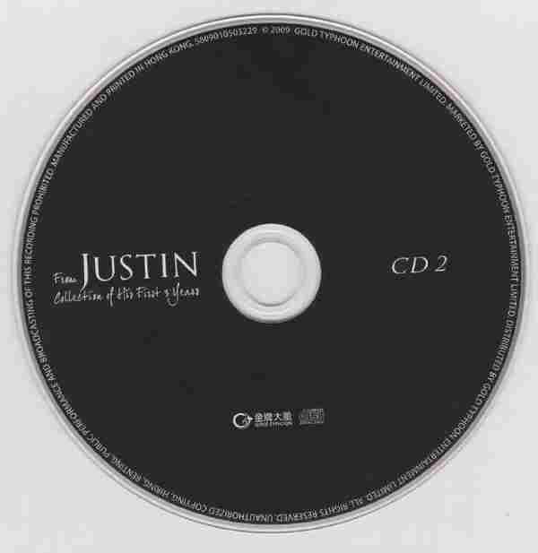 侧田.2009-FROMJUSTINCOLLECTIONOFHISFIRST3YEARS（新歌+精选）2CD【金牌大风】【WAV+CUE】