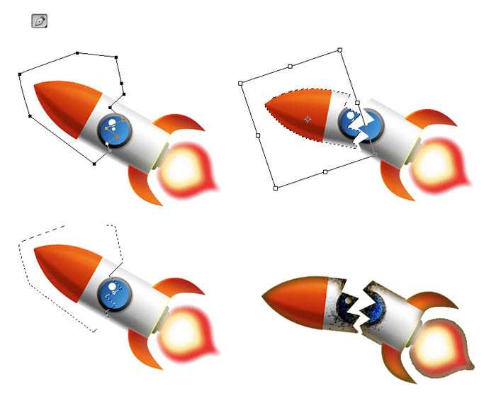 Photoshop合成漂亮的卡通星球大战漫画图片教程