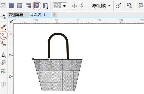 CorelDRAW怎么给位图图样填充呢?