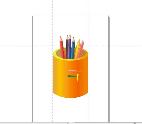 CorelDRAW快速绘制一个漂亮的圆形笔筒教程