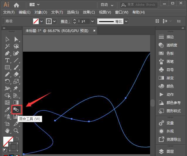 ai怎么制作科技线条 ai制作科技感线条图文教程